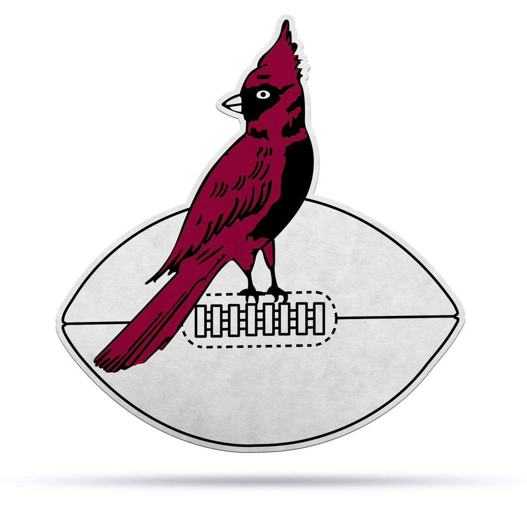 Rico Industries Nfl Football Arizona Cardinals Retro Shape Cut Pennant - Home And Living Room D  Cor - Soft Felt Ez To Hang