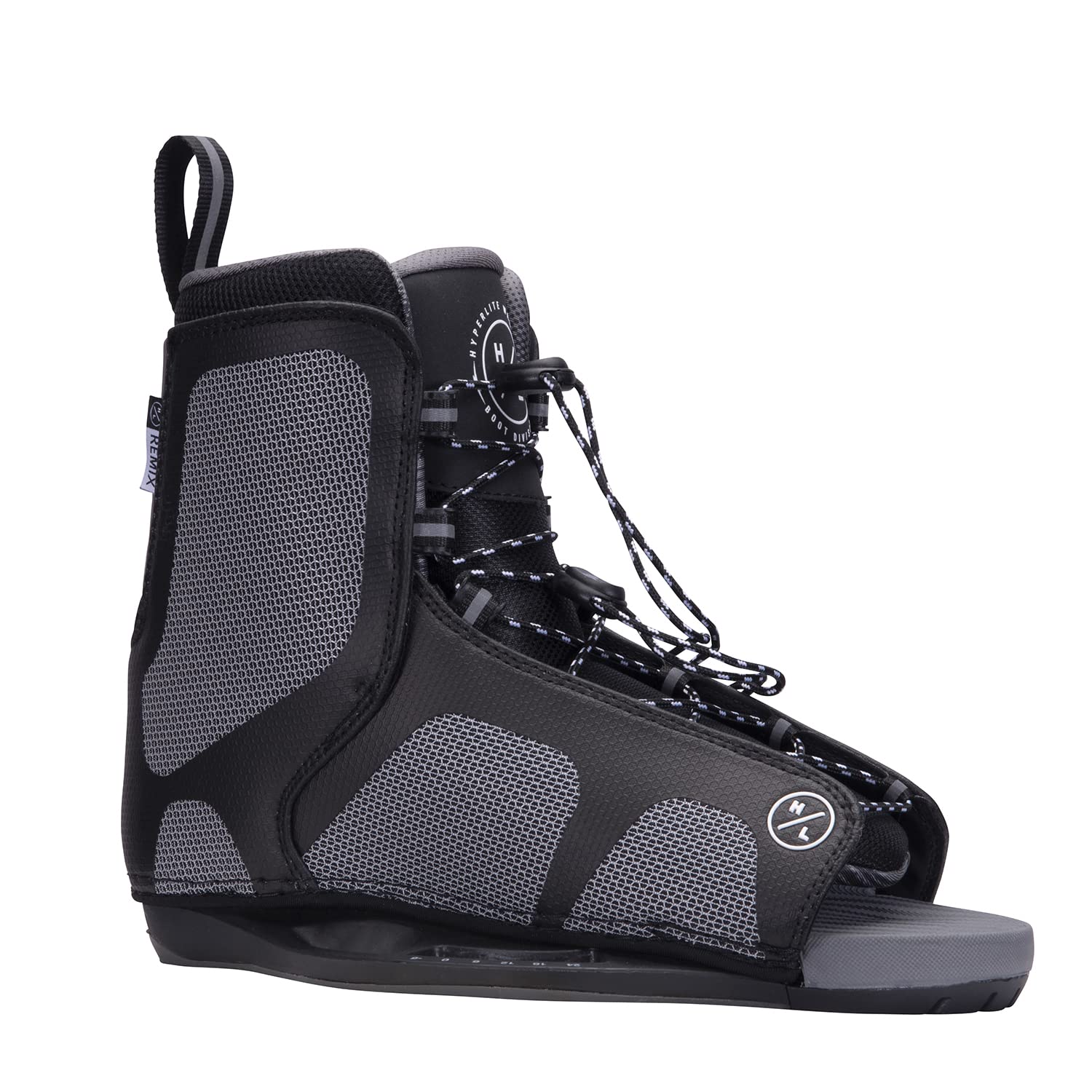 Hyperlite Remix Mens Wakeboard Bindings Black/Grey 10-14