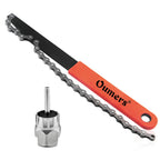 Oumers Bike Chain Tools Kit, Cassette Removal Tool Sprocket Remover Kitchain Whip And Cassetterotor Lockring Removal Tool With G
