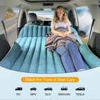 Ciremiv Double-Sided-Thick Flocked Suv Air Mattress Built-In Pillow With Pump Car Mattress | Leakproof Comfortable Durable Car A
