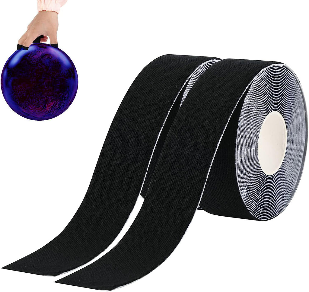 Usunqe Pack Of 2 Rolls Elastic Bowling Ball Thumb Tape Bowling Finger Tape Thumb Tape Protective Bowling Accessories For Bowler 