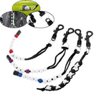 Muxsam 1 Piece Golf Beads Score Counter With Clip (Purple), Golf Stroke Score Count Keeper Putting Score Counter For Referee Cad
