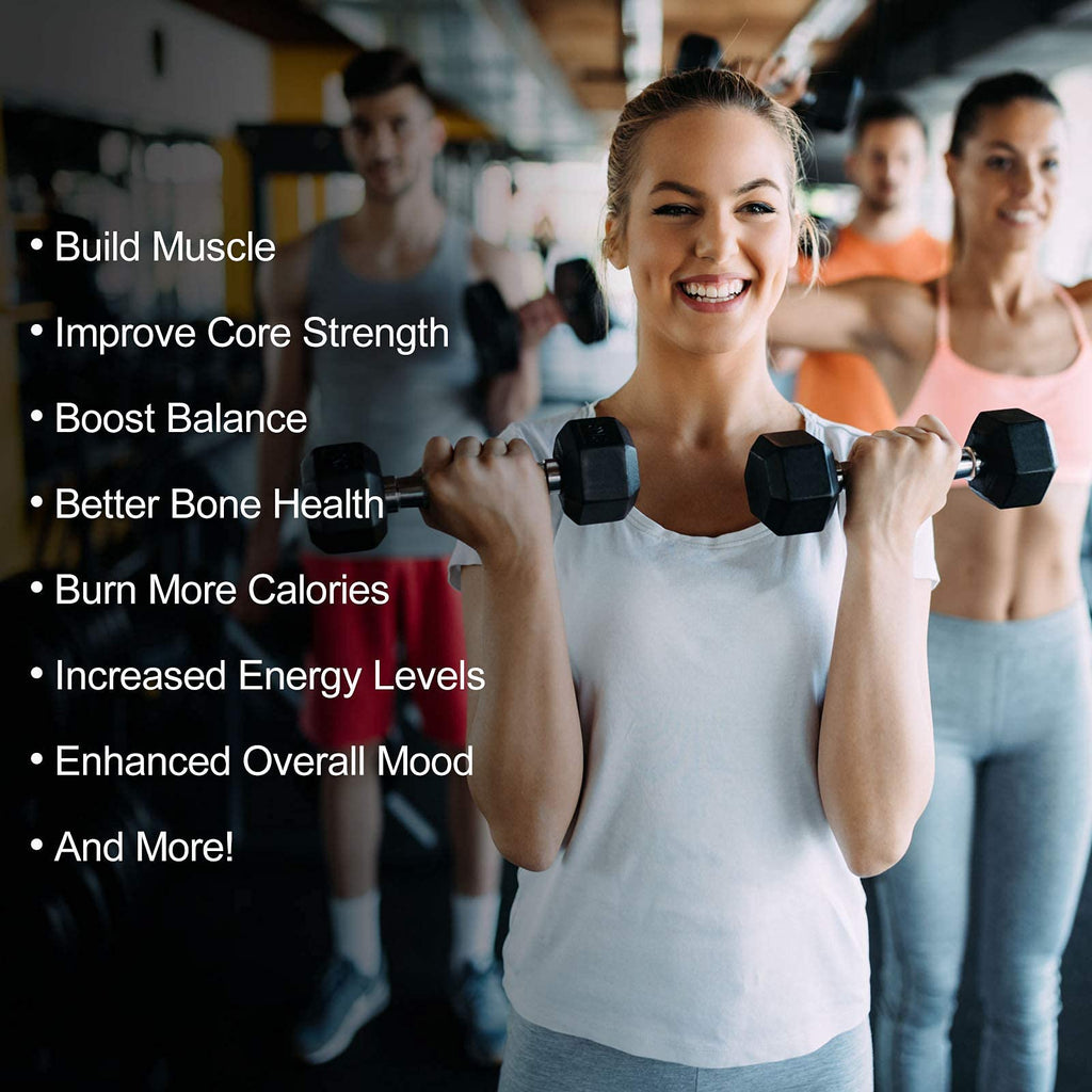 Ritfit 45Lb Dumbbells Set Of 2 Rubber Encased Dumbbell Sets With Optional Rack For Home Gym, Coated Hand Weights For Strength Tr