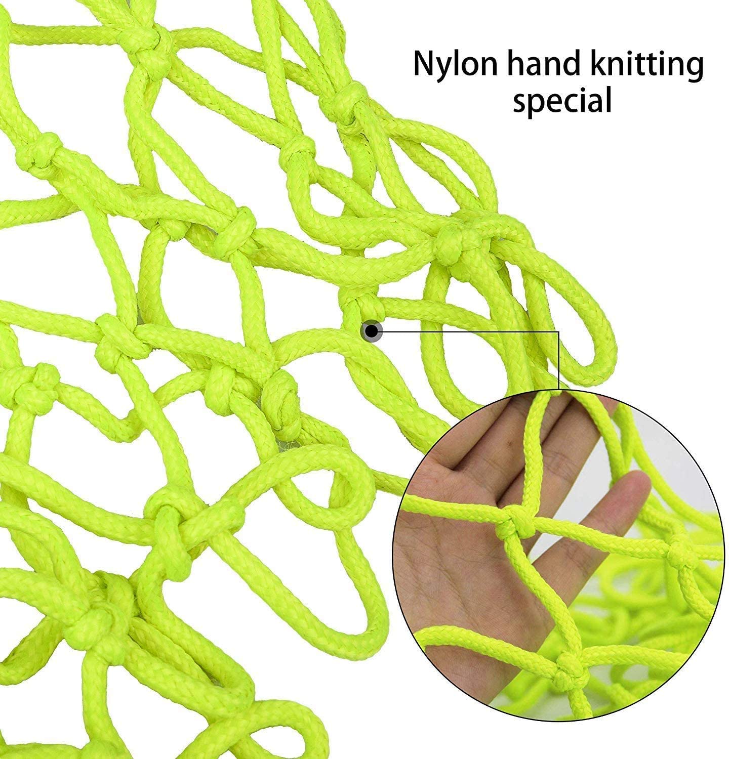 Lao Xue Nightlight Basketball Net Luminous Outdoor Portable Sun Powered Sports Nylon
