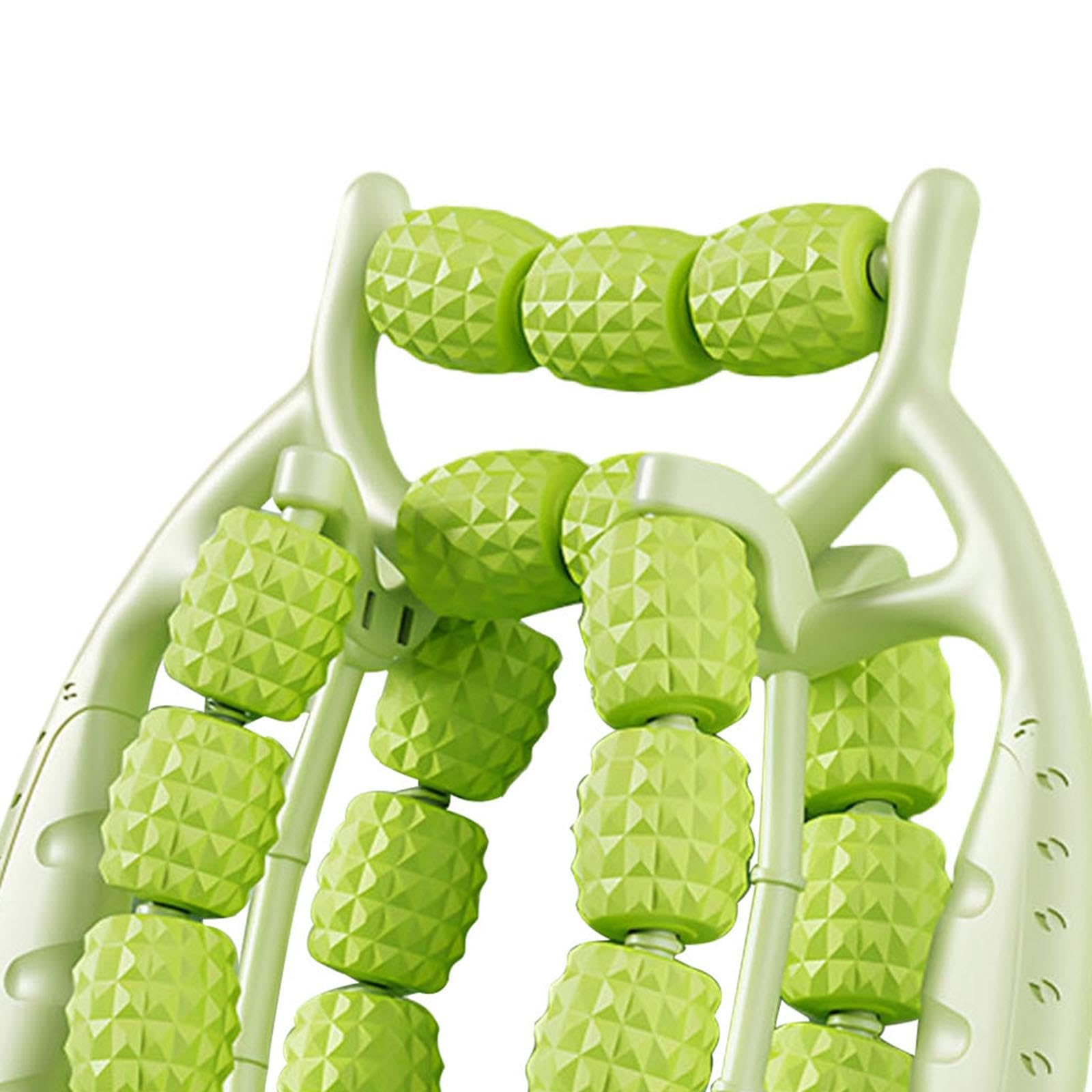 CALANDIS?Circular Leg Clamp Portable Supplies Muscle Roller for Travel Home Full Body Green | Rollers | Fitness Equipment & Gear
