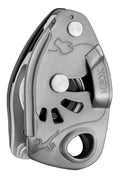 PETZL NEOX Belay Device with cam-Assisted Blocking, Optimized for Lead Climbing, Light Gray