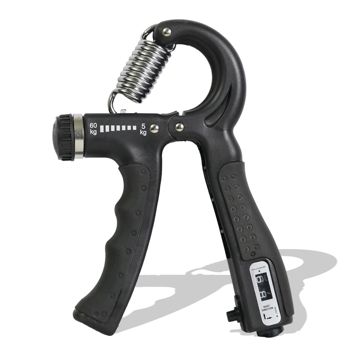 LOVOCAL Countable & Adjustable Hand Grip Strengthener Gripper for Men & Women Gym Workout Exercise Equipment to Use in Home Fore
