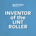 Evercare Home Lint Roller 70 Layer Giant Straight Handle, Sheet, Blue