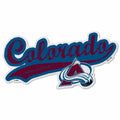 Rico Industries Nhl Colorado Avalanche Distressed Shape Cut Pennant - Home And Living Room D  Cor - Soft Felt Ez To Hang