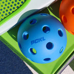 Pckl Optic Speed Pickleball Balls  Indoor & Outdoor  4 Pack Of Balls  Built To Usapa Specifications (Indoor Ice Blue)