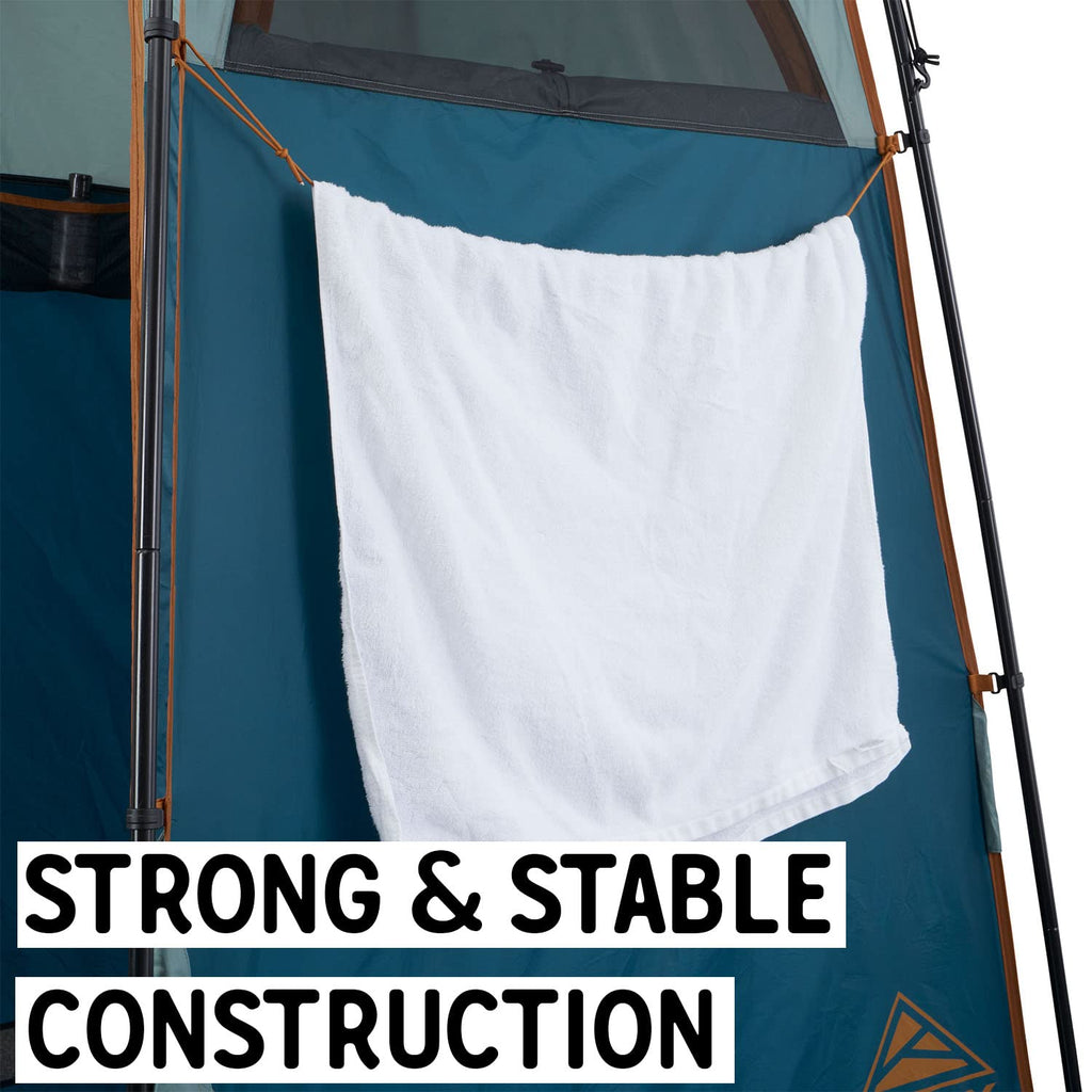 Kelty Discovery H2Go Privacy Shelter, Campsite Shower And Changing Shelter, Zippered Entry, Steel Pole Frame, Freestanding (Iceb