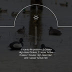 Avian-X Topflight Bluebill Duck Decoy 6Pk