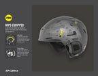 Giro Ceva Mips Ski Helmet - Snowboard Helmet For Women & Youth - Matte Black - Size M (55.5-59Cm)