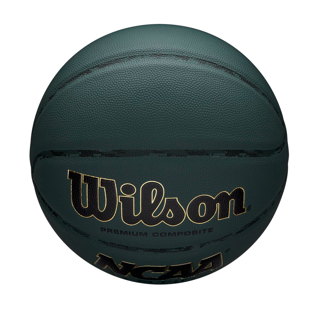 Wilson Ncaa Ovation Basketball - Green, Size 6-28.5''