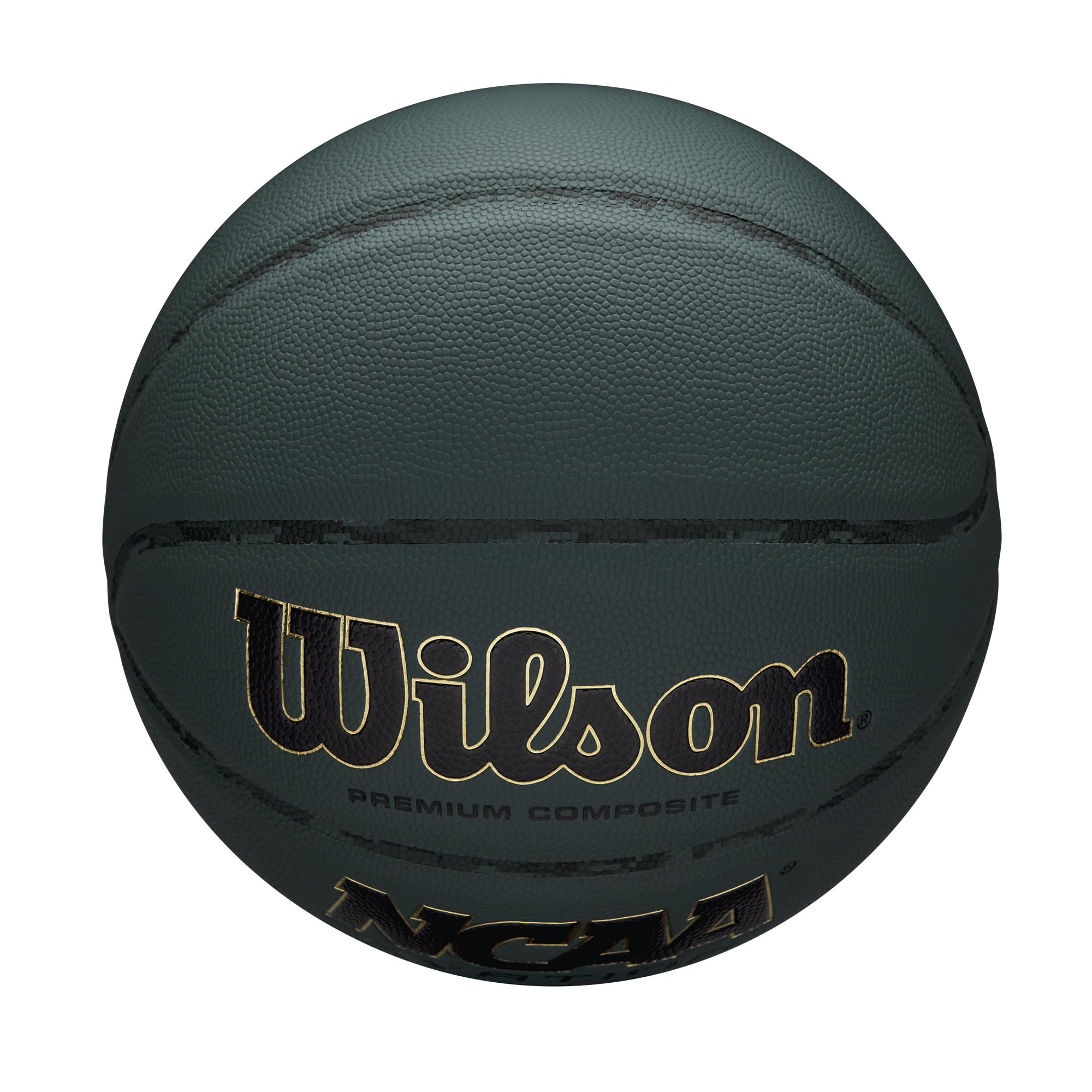 Wilson Ncaa Ovation Basketball - Green, Size 6-28.5''