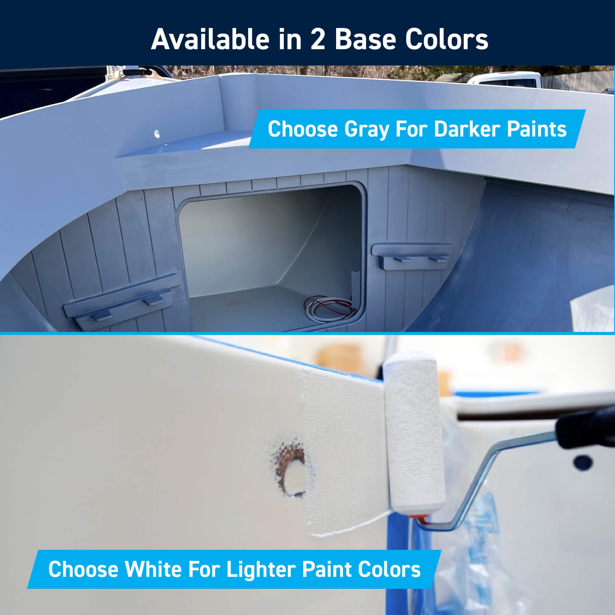 Totalboat Marine Topside Boat Paint Primer For Fiberglass And Wood (White, Gallon)