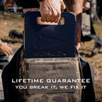 GORUCK Ruck Plate 45LB (Long) - USA Made Cast Iron Weighted Plates for Vest, Rucking, Squat, Swing, Strength Training Equipment,