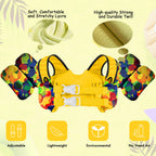 Kids Swim Vest 30-50 Lbs Pool Jacket For Toddler Learn-To-Swim Water Wings Arm Band Floats With Back Secure Buckle Swimming Floa
