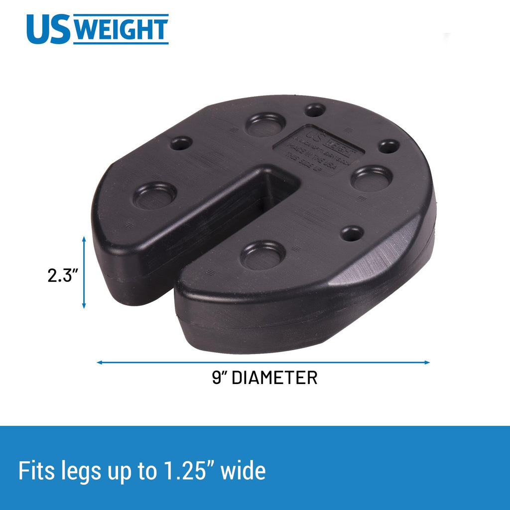 Us Weight Tailgater Canopy Weights Set Of 4 With No-Pinch Design For Easy Installation, And Removal To Secure Tents, Canopies, A