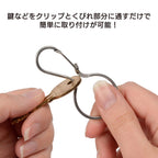Nite Ize Infini-Key Keychain, A Better Key Ring To Hold, Attach, + Detach Keys