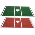 Cimarron Pro 6x12 Home Plate Mat w Inlaid Home Plate  Clay