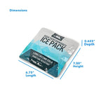 Titan Deep Freeze High Performance Ice Pack - (2 Pack) 250G - Long-Lasting, Puncture Resistant Cold Pack