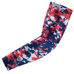 Stromguard Compression Sports Arm Sleeve Digital Camo Baseball Football Basketball - (One Arm Sleeve) (Youth Medium, #17 - Navy-
