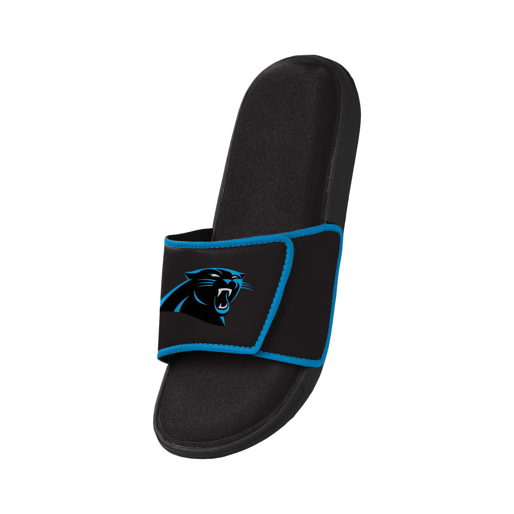 FOCO Carolina Panthers NFL Mens Foam Sport Slide - L