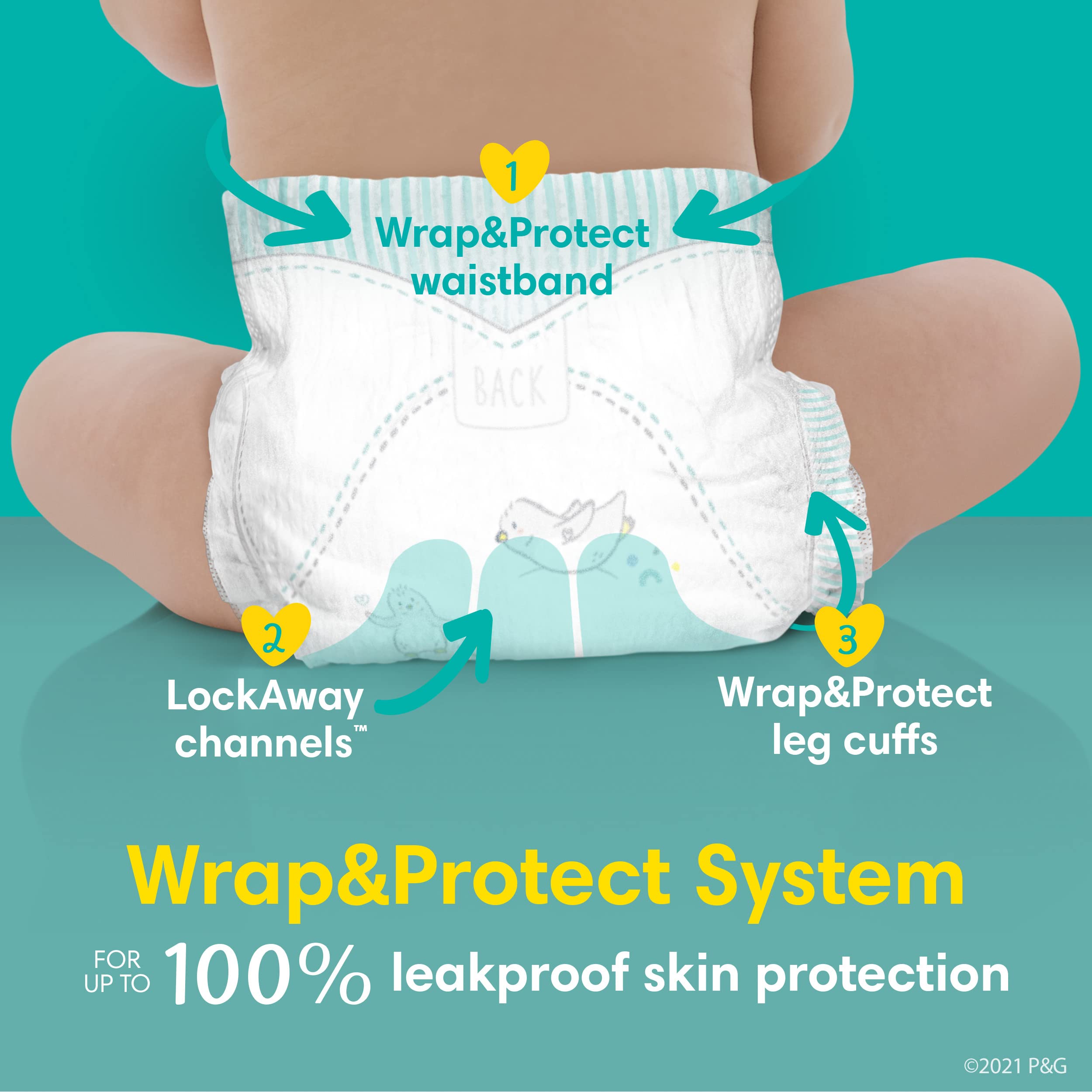 Pampers Swaddlers Active Baby Diaper Size 5 58 Count