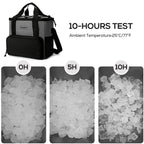 Tourit Cooler Bag 24-Can Insulated Soft Cooler Lunch Coolers Portable Cooler Bag 14.6L For Picnic, Beach, Work, Trip, Daily,Grey
