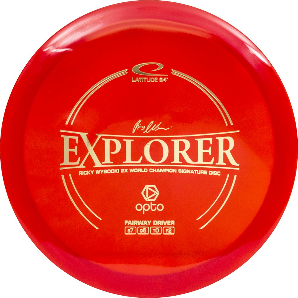 Latitude 64 Opto Line Explorer Fairway Driver Golf Disc [Colors May Vary] - 160-169G