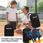 Beives Pickleball Paddles Set Of 4 Pickleball Set Pickle Ball Raquette, 4 Pickleball Rackets With 4 Balls And Portable Carry Bag