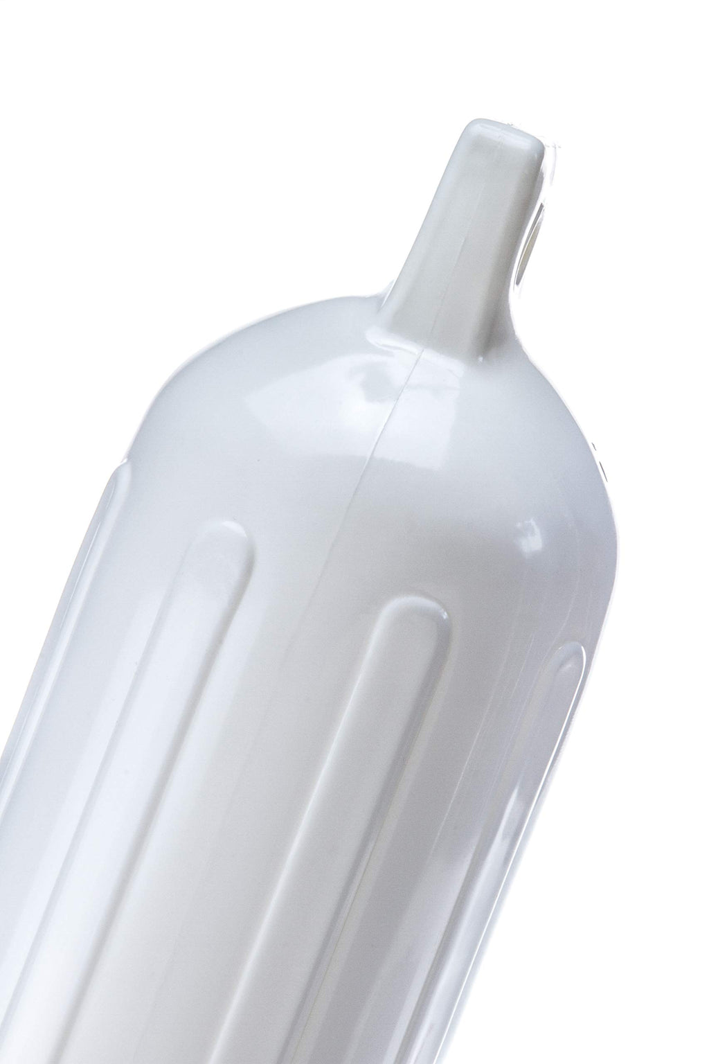Seachoice Twin Eye Ribbed Boat Fender, White, 5-1/2 In. X 20 In.