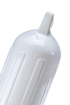 Seachoice Twin Eye Ribbed Boat Fender, White, 5-1/2 In. X 20 In.