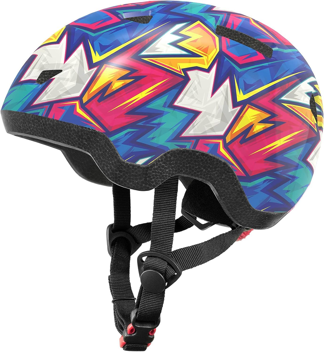 Toddler Helmets 3-5 Years Old, Adjustable Kids Bike Helmets Ages 3-5/5-8,Helmet For Kids/Children Boys And Girls(Cyberpunk,S)