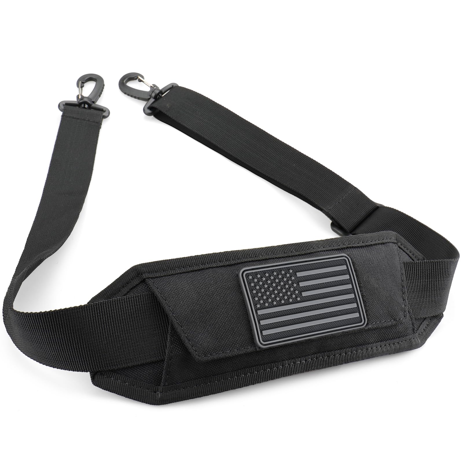 WYNEX Shoulder Strap Pad for Tactical Pouch, Universal Bag Strap with Detachable Thick Pad Single Shoulder Straps Replacement