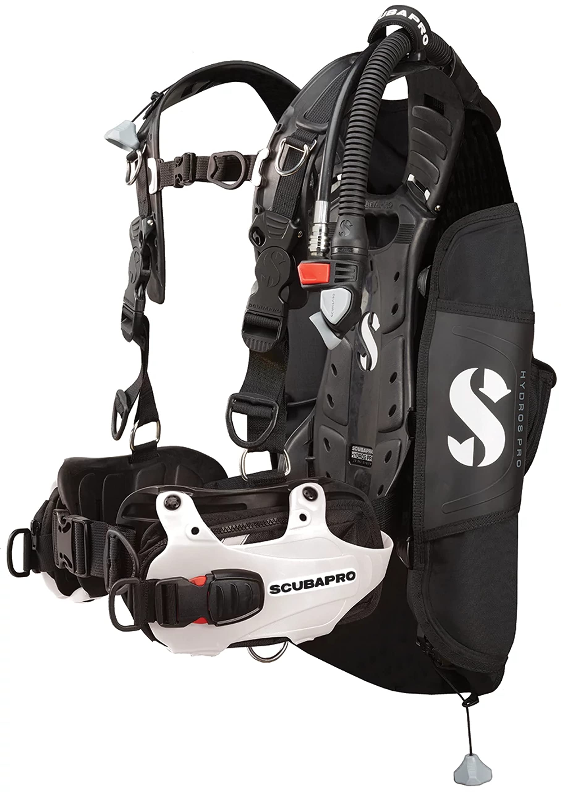 Scubapro Hydros Pro w/ 5th Gen. Air2 BCD- White-Medium