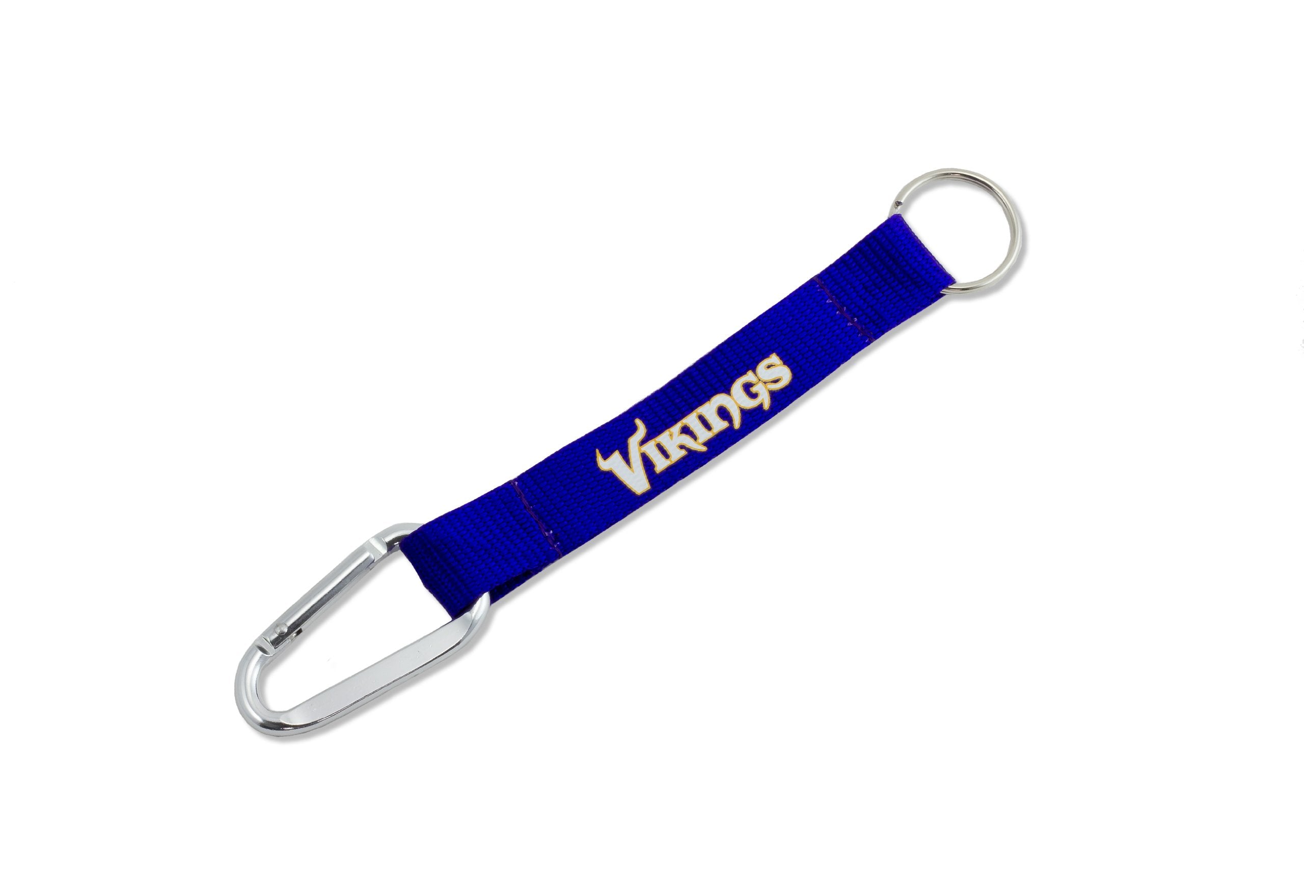 Nfl Minnesota Vikings Carabiner Lanyard Keychain