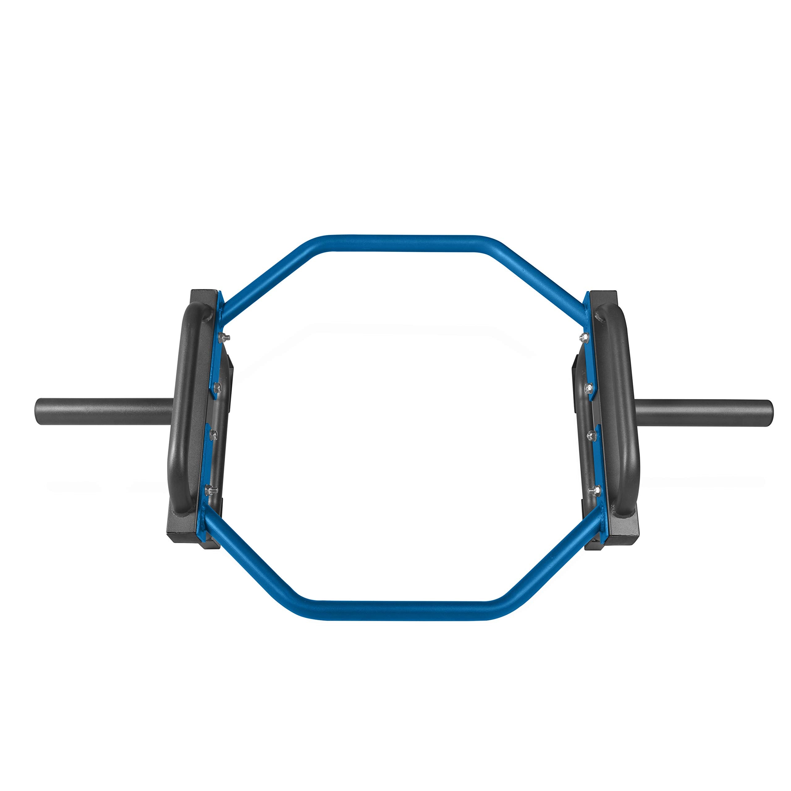 Cap Barbell Olympic Trap Bar, Hex Bar, Shrug Bar, Deadlift Bar, Blue , 50 Inches