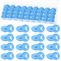 Juexica Running Bib Clips Race Number Buckle Fixing System Triathlon Race Bib Holder Marathon Fastener Holder for Field Event (B