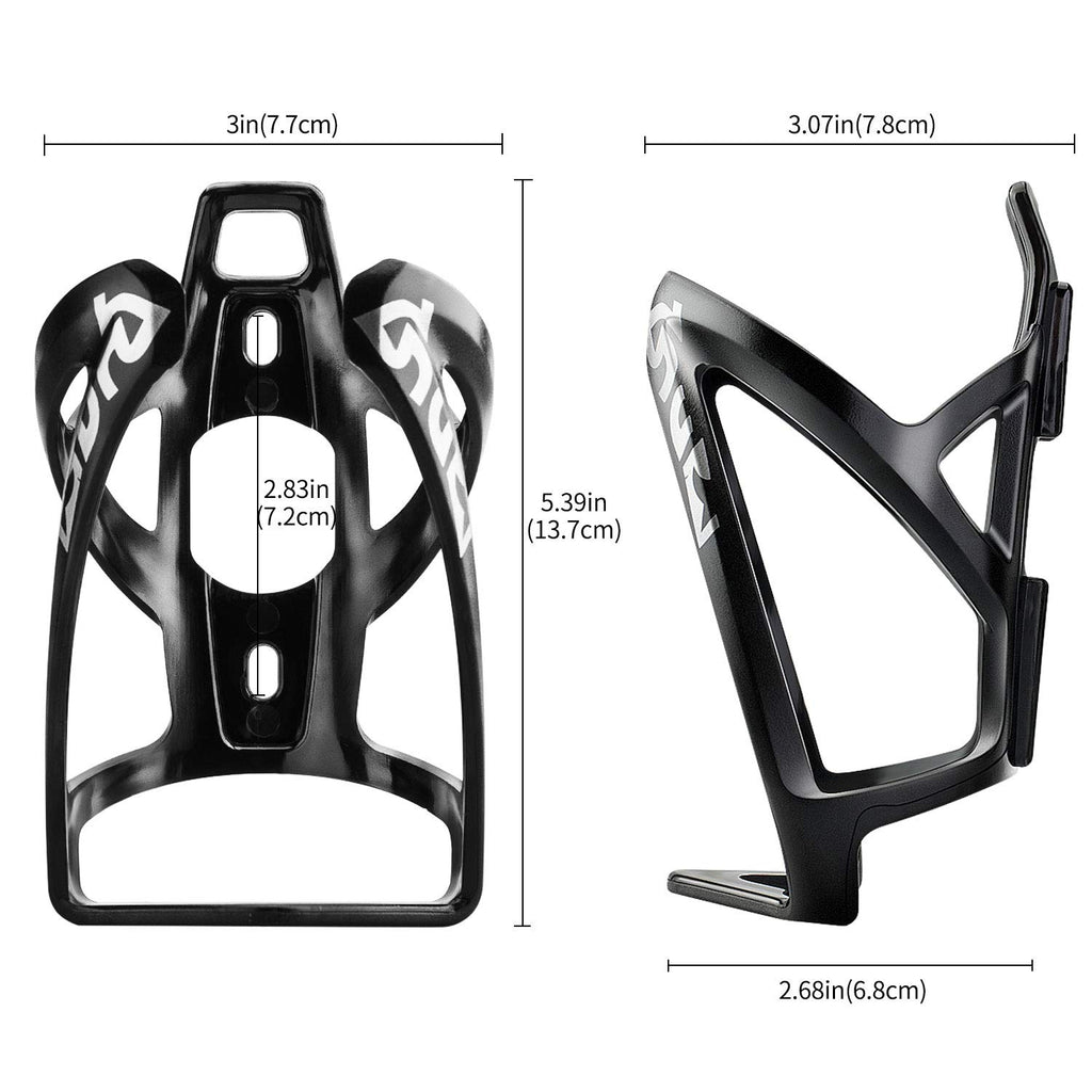 Suruid Bike Water Bottle Cage, Universal Drink Holder, Durable Ultralight And Plastic For Bicycle, Cycling, Mtb, Road/Mountain B