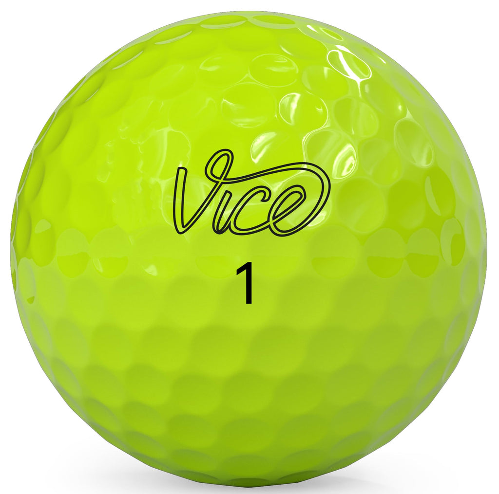 Vice Drive Golf Balls, Generation 3, Yellow