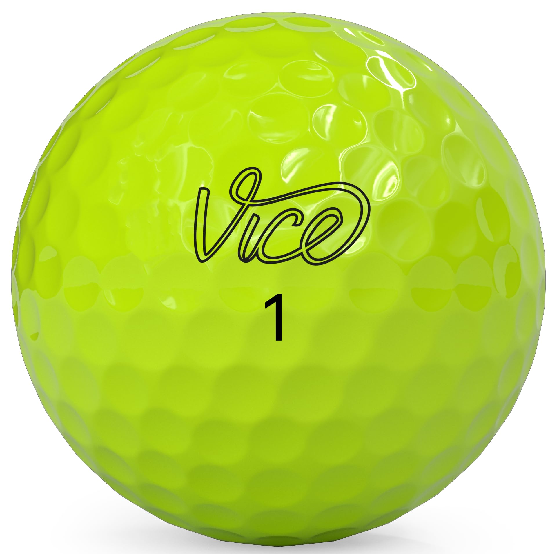 Vice Drive Golf Balls, Generation 3, Yellow