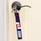 Rico Industries Nfl Football New York Giants Standard Wrist Lanyard Key Chain, Cute Wristlet Strap Keychain Holder For Women Men