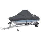 Classic Accessories Stormpro Dark Grey Heavy-Duty Center Console Boat Cover, 14 - 16' L X 90'' W, Marine Grade Fabric, Water-Res