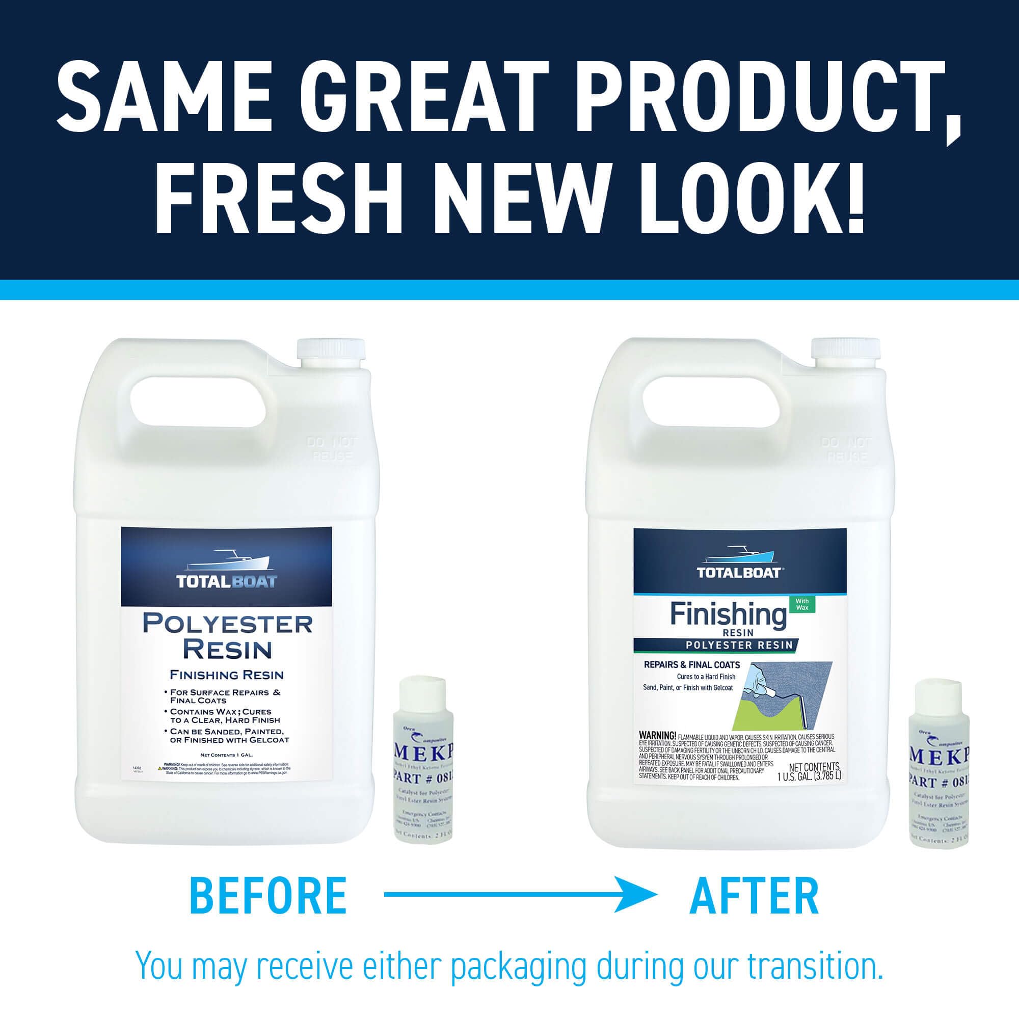 Totalboat Polyester Finishing Resin (Gallon)