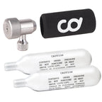 Cyclingdeal Bike Bicycle Tyre Repair Maintenance Kit Including Tyre Lever, Co2 Inflator, Hand Tool, Tube Patch