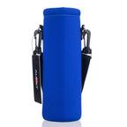 Aupet Water Bottle Sling Carrier,Insulated Water Bottle Holder Bag Case Pouch For Boys Girls 500Ml Adjustable Shoulder Strap, Gr