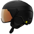 Giro Aria Spherical MIPS Ski Helmet - Snowboarding Helmet for Women with Integrated Visor - Matte Black - S (52-55.5cm)