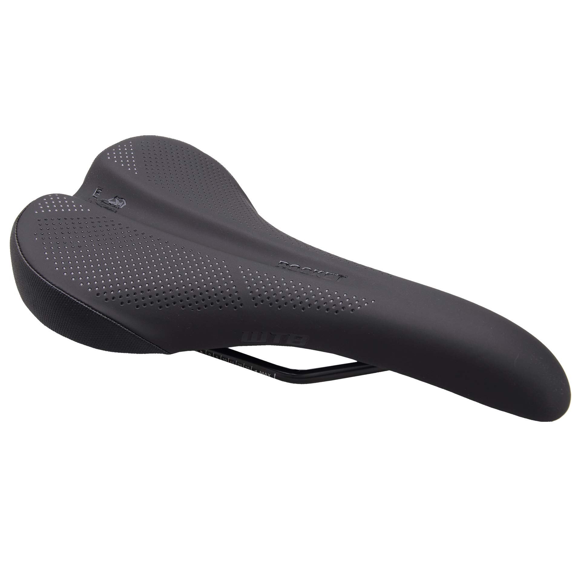 Wtb Rocket Wide Steel Black Saddle, Steel/Black
